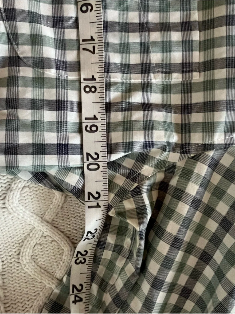 J.Crew Men's Designer Checked Button-Down Shirt Size Large Slim
